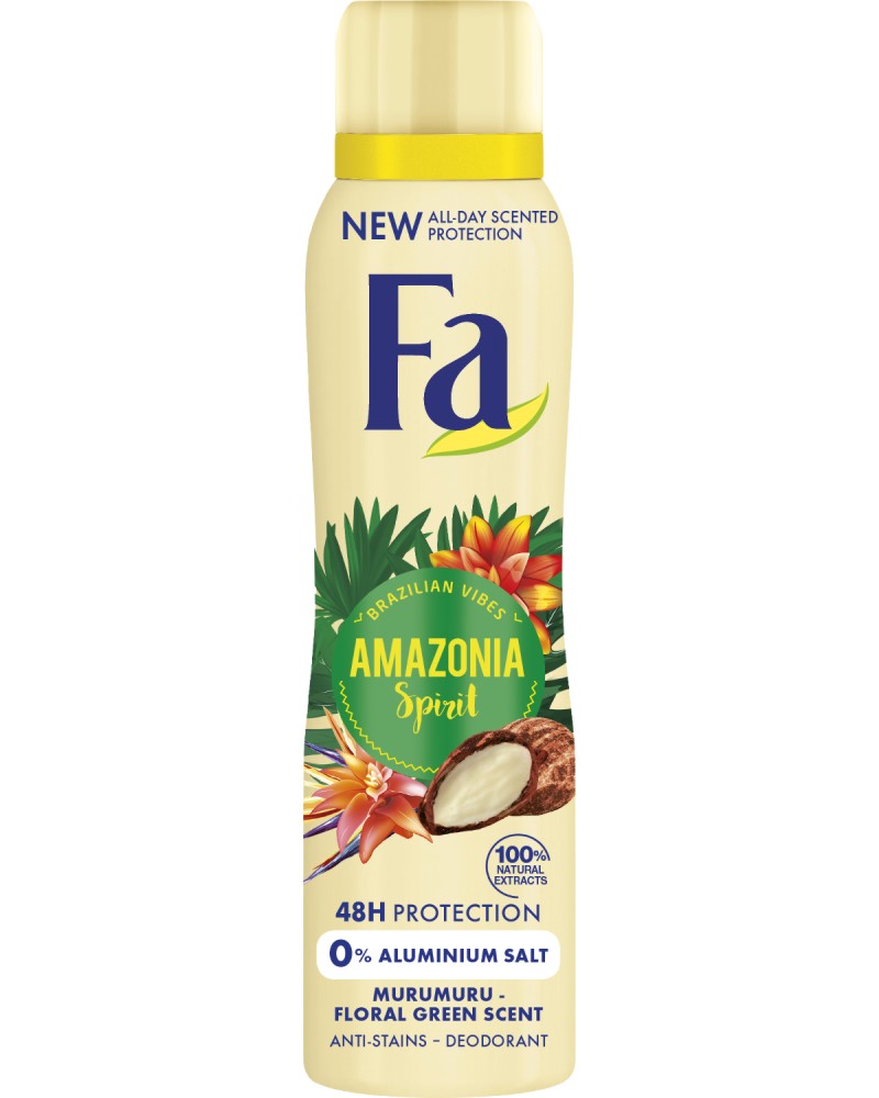 Fa Brazilian Vibes Amazonia Spirit Deodorant -        -  - 