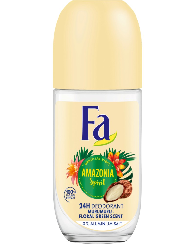 Fa Brazilian Vibes Amazonia Spirit Roll-On Deodorant -     -  - 