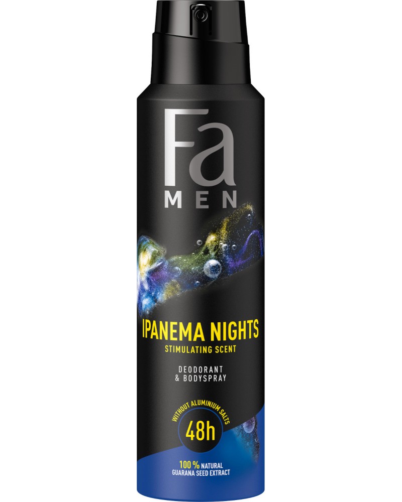 Fa Men Ipanema Nights Deodorant & Body Spray -        - 