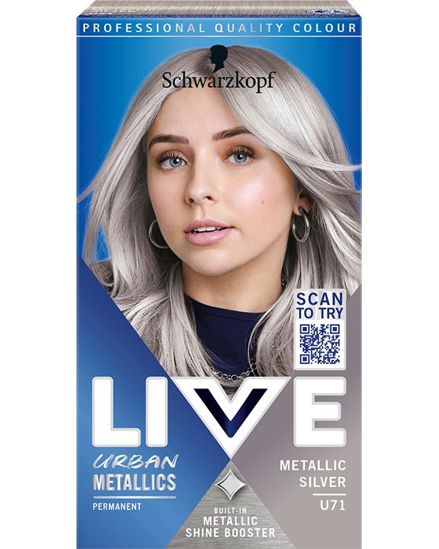 Schwarzkopf Live Urban Metallics Intense Colour -         - 