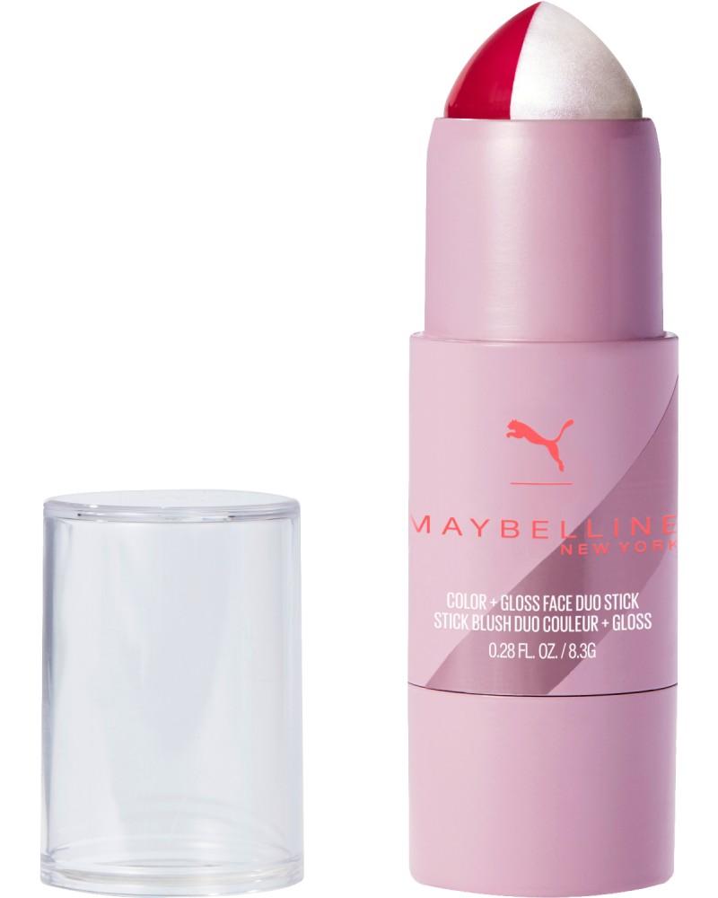Maybelline X Puma Color + Gloss Face Duo Stick -        - 
