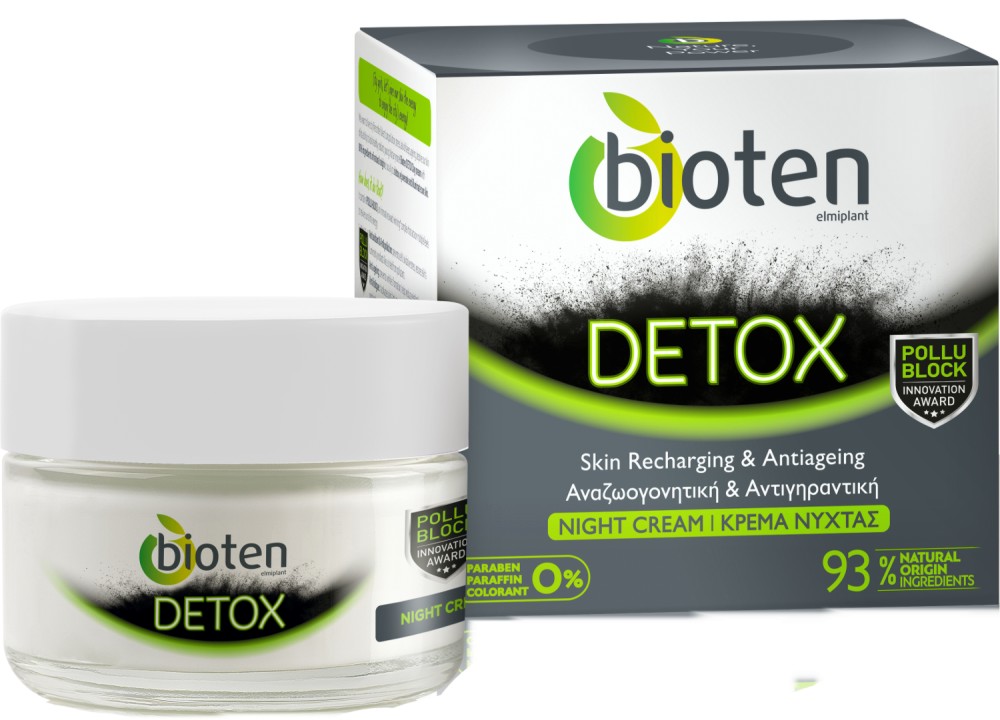 Bioten Detox Night Cream -         "Detox" - 