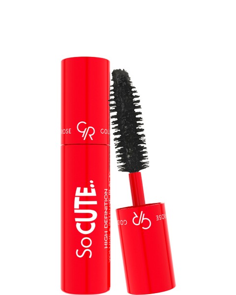 Golden Rose So Cute High Definition Mascara Golden Rose So Cute High Definition Mascara - Мини спирала за екстремен обем и дължина - спирала