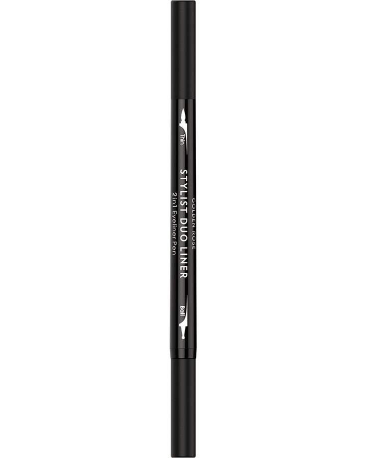 Golden Rose Stylist Duo Liner 2 in 1 Eyeliner Pen -    - 