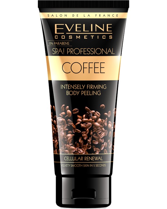 Eveline SPA Professional Coffee Intensely Firming Body Peeling - ������ �� ���� �� ������� "SPA Professional" - �������