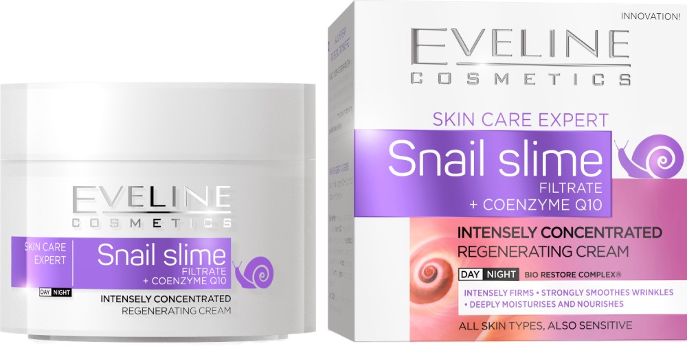 Eveline Skin Care Expert Snail Slime + Coenzyme Q10 Cream -         Q10 - 