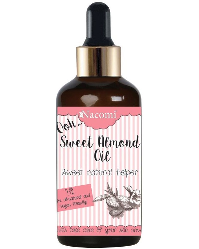 Nacomi Almond Oil Nacomi Almond Oil - Масло от бадем за коса, лице и тяло - масло