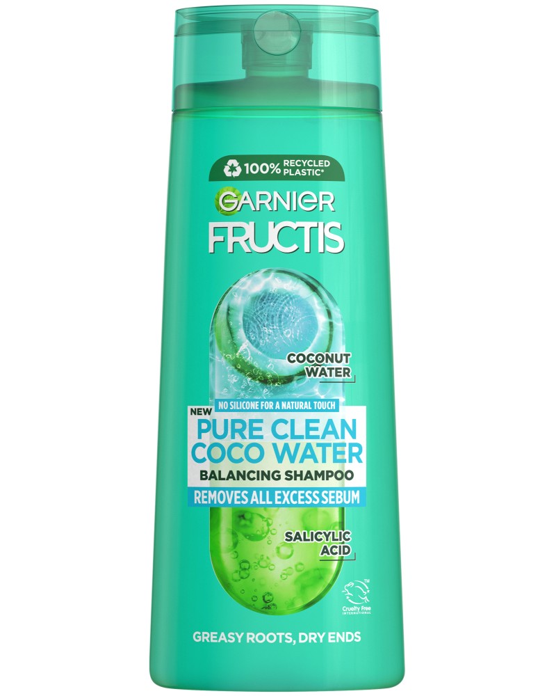Garnier Fructis Coconut Water Shampoo -          Fructis - 
