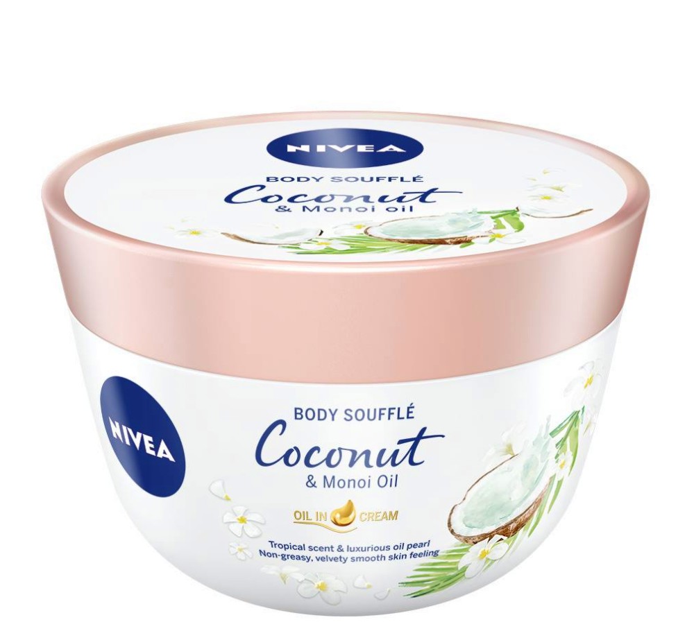 Nivea Coconut & Monoi Oil Body Souffle -          - 