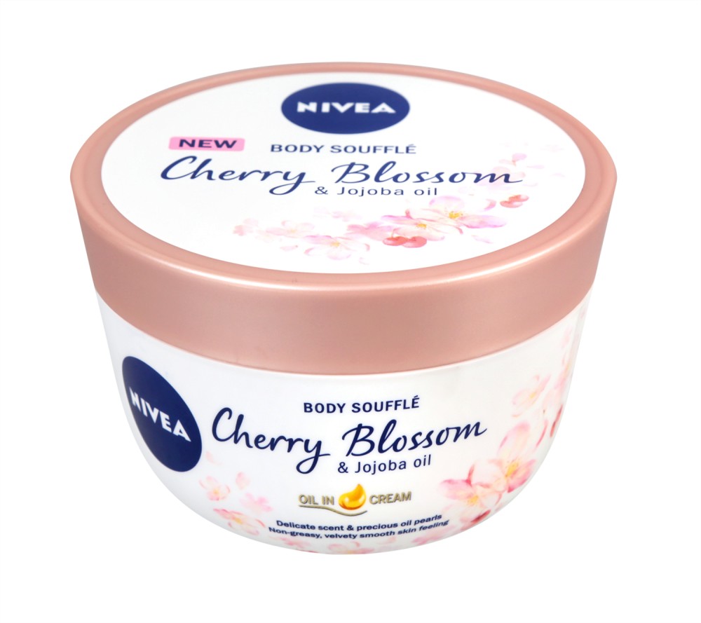 Nivea Cherry Blossom & Jojoba Oil Body Souffle -             - 