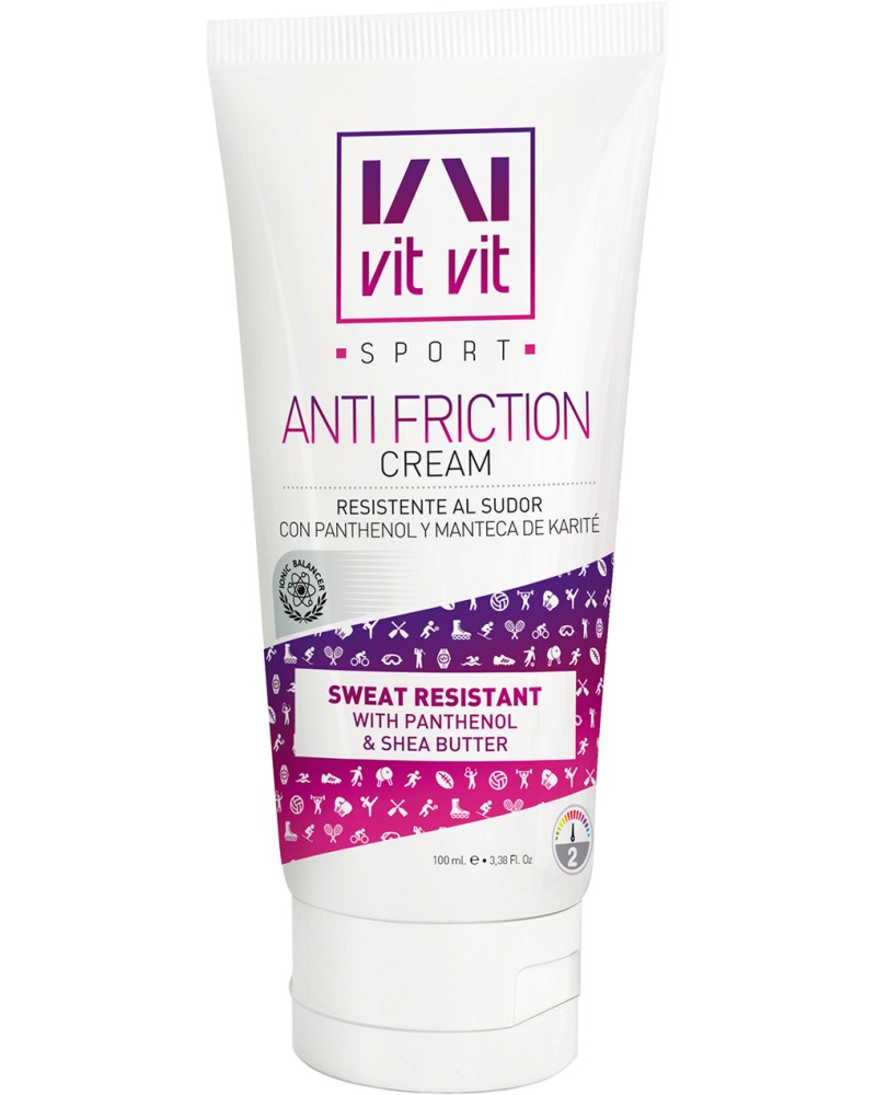 Diet Esthetic Vit Vit Sport Anti Friction Cream -        Vit Vit Sport - 