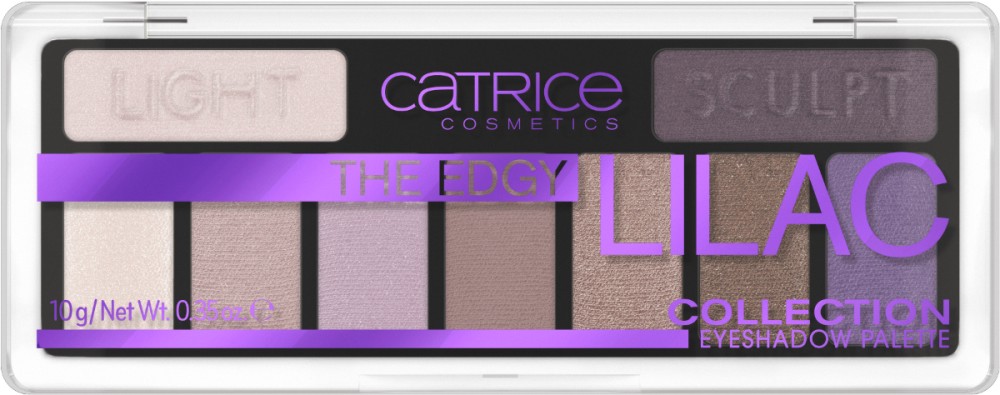 Catrice The Edgy Lilac Eyeshadow Palette -   9     - 