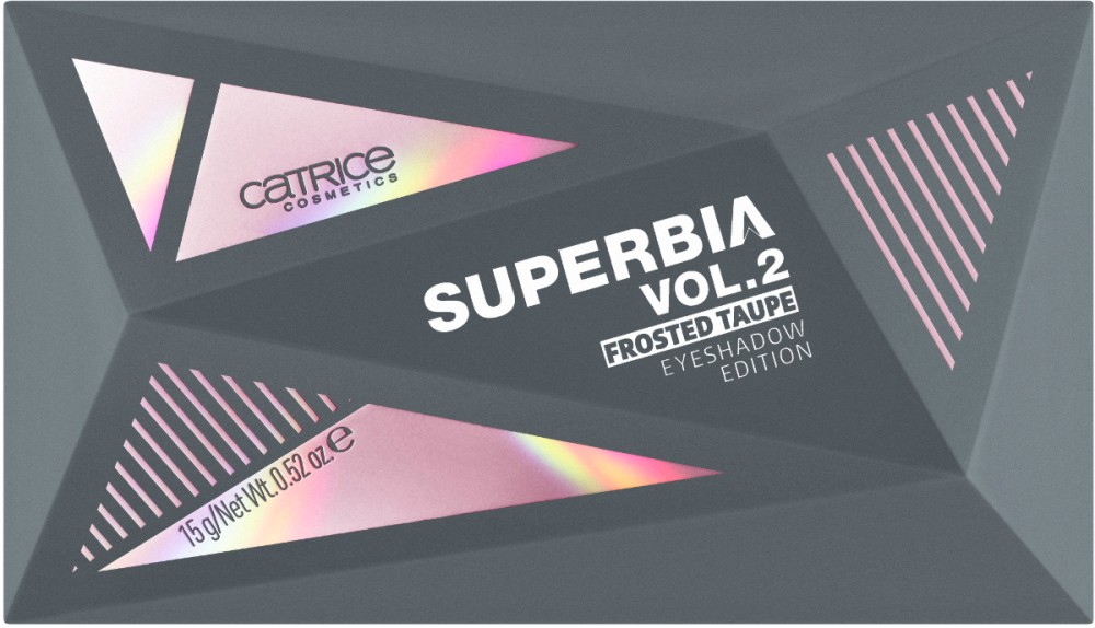Catrice Superbia Vol. 2 Frosted Taupe Eyeshadow Palette -   10     - 