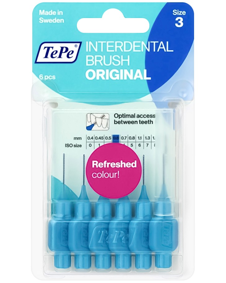 TePe Interdental Brush Original - 6     , 0.6 mm - 