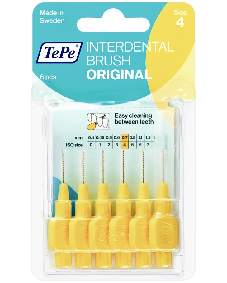 TePe Interdental Brush Original - 6     , 0.7 mm - 