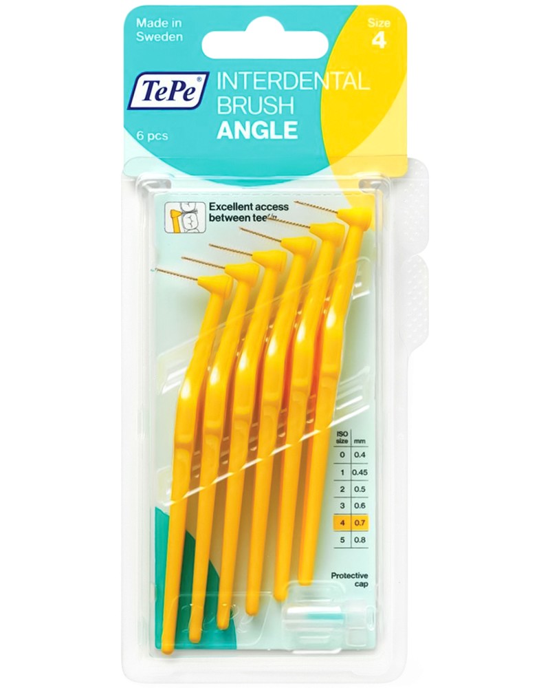 TePe Interdental Brush Angle - 6     , 0.7 mm - 