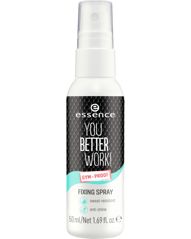 Essence You Better Work Fixing Spray -          "You Better Work" - 