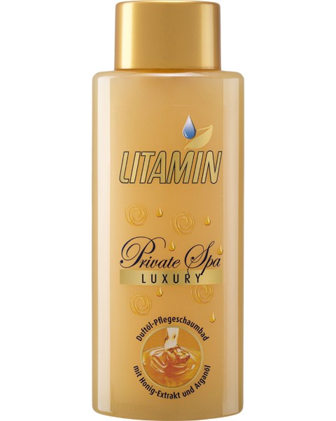Litamin Private Spa Luxury Foam Bath - Пяна за вана с мед и арган - пяна