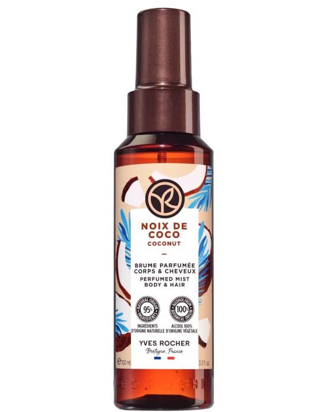 Yves Rocher Coconut Body & Hair Mist -            Coconut - 