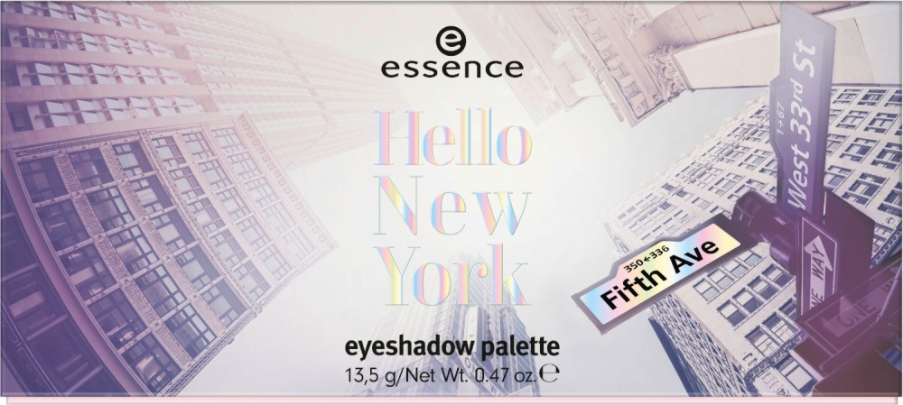 Essence Hello New York Eyeshadow Palette - ������� � 9 ����� ����� �� ��� - �����