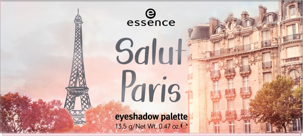 Essence Salut Paris Eyeshadow Palette -   9     - 