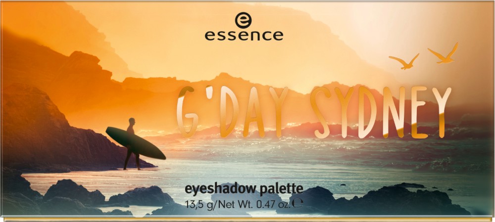Essence G'Day Sydney Eyeshadow Palette - ������� � 9 ����� ����� �� ��� - �����