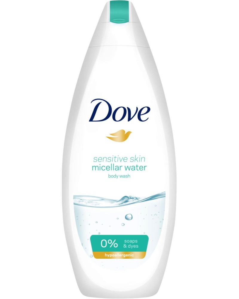 Dove Sensitive Skin Micellar Water Body Wash -       -  