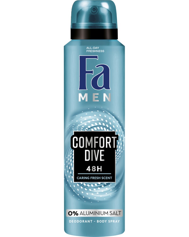 Fa Men Comfort Dive Deodorant Body Spray -     - 