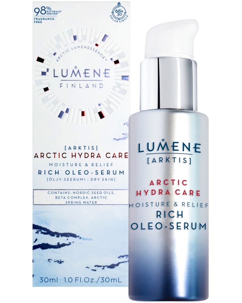 Lumene Arctic Hydra Care Moisture & Relief Rich Oleo-Serum -        - 