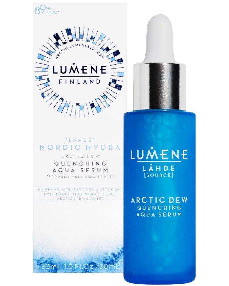 Lumene Lahde Arctic Dew Quenching Aqua Serum -       Lahde - 