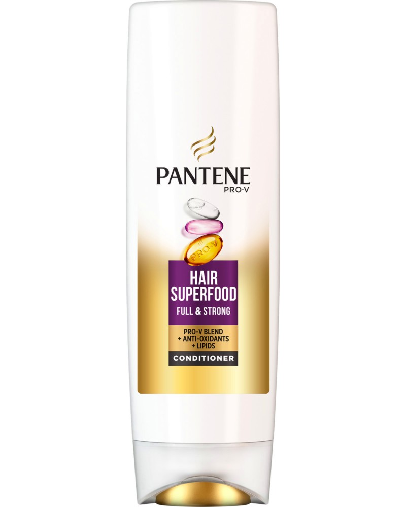 Pantene Hair Superfood Full & Strong Conditioner -       - 