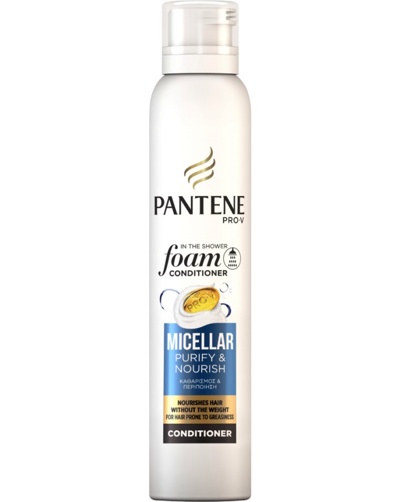 Pantene Micellar Purify & Nourish Foam Conditioner -            "Micellar" - 