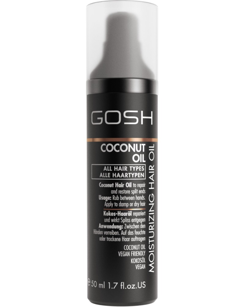 Gosh Coconut Oil Moisturizing Hair Oil -          "Coconut Oil" - 