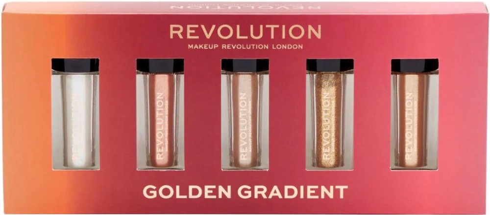Makeup Revolution Golden Gradient - �������� �������� �� ���� - �������