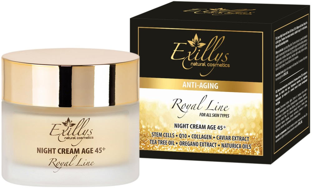 Exillys Royal Line Anti-Aging Night Cream 45+ -        Royal Line - 