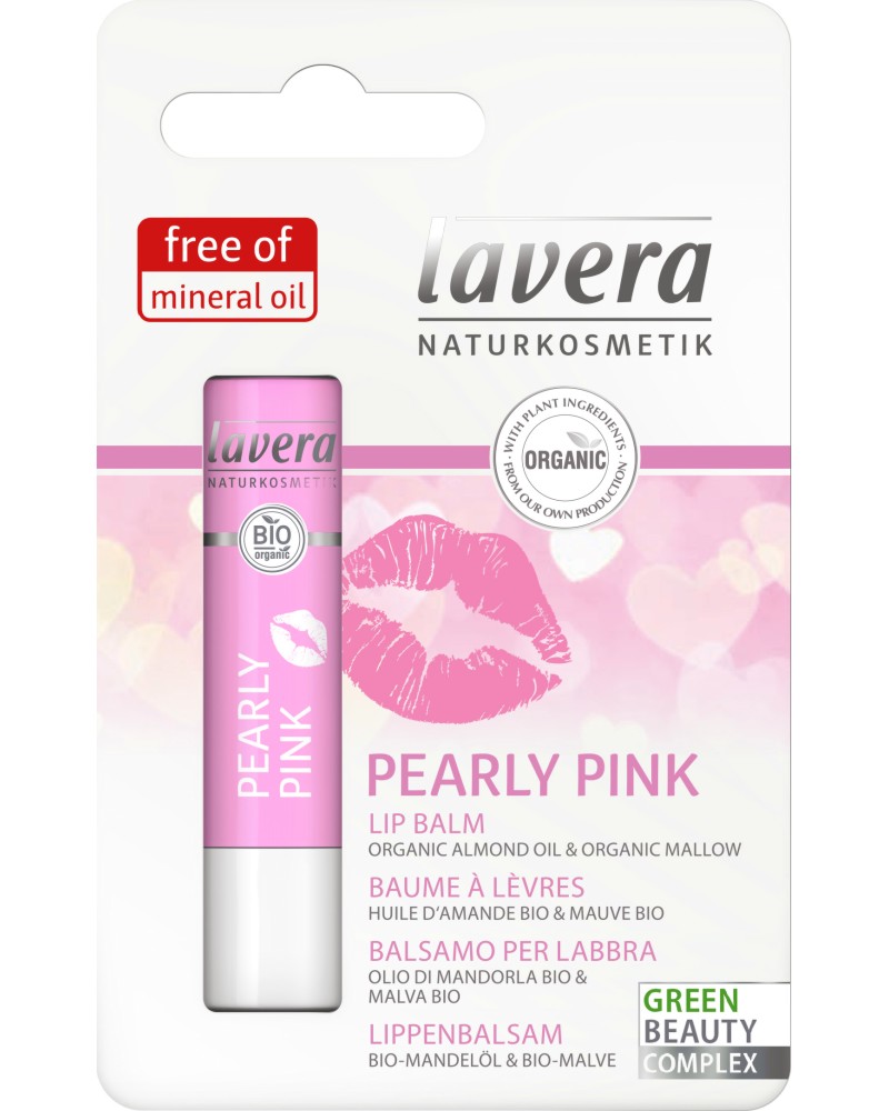 Lavera Pearly Pink Lip Balm -           - 