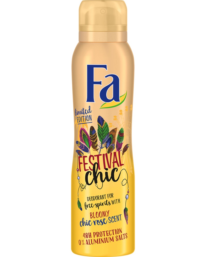 Fa Festival Chic Deodorant Limited Edition -       - 