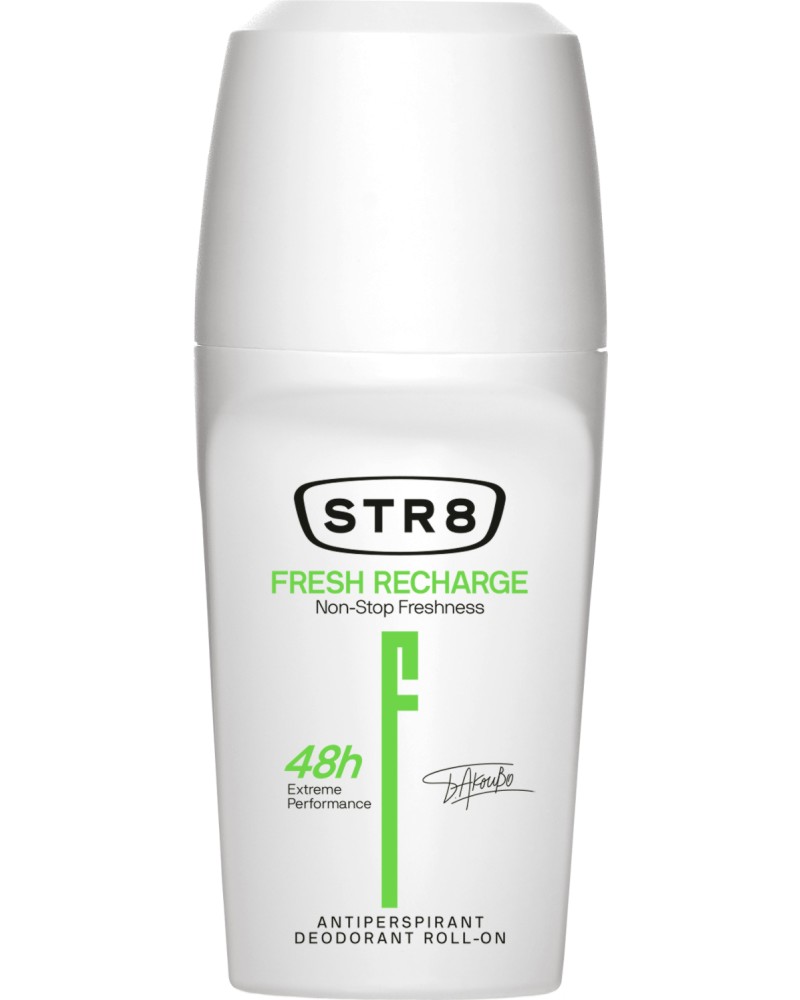 STR8 Fresh Recharge Antiperspirant Deodorant Roll-On -        Performance - 