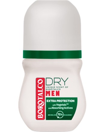 Borotalco Men Dry Deo Roll-On Unique Scent -         Borotalco Men - 