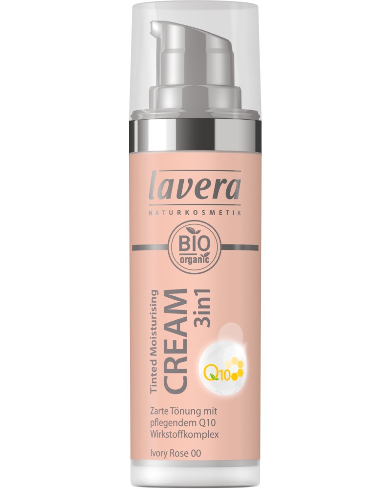 Lavera Tinted Moisturising Cream 3 in 1 Q10 -      Trend Sensitiv - 