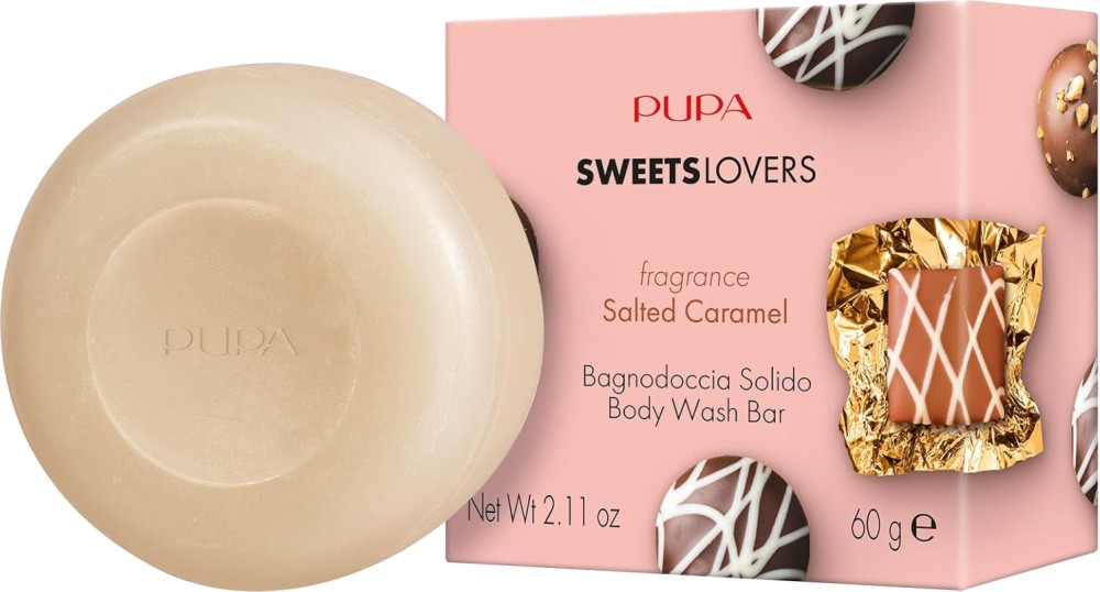 PUPA Milano Sweets Lovers Salted Caramel Body Wash Bar -         Sweets Lovers - 
