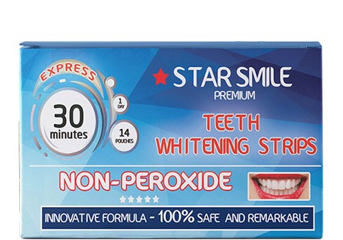 Star Smile Premium Non-Peroxide Teeth Whitening Strips -      - 