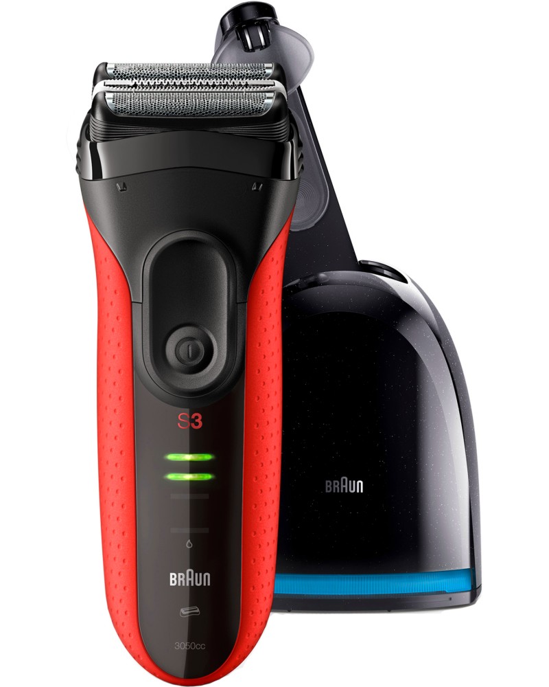 Braun Series 3 Shaver with Clean&Charge System 3050cc -         - 