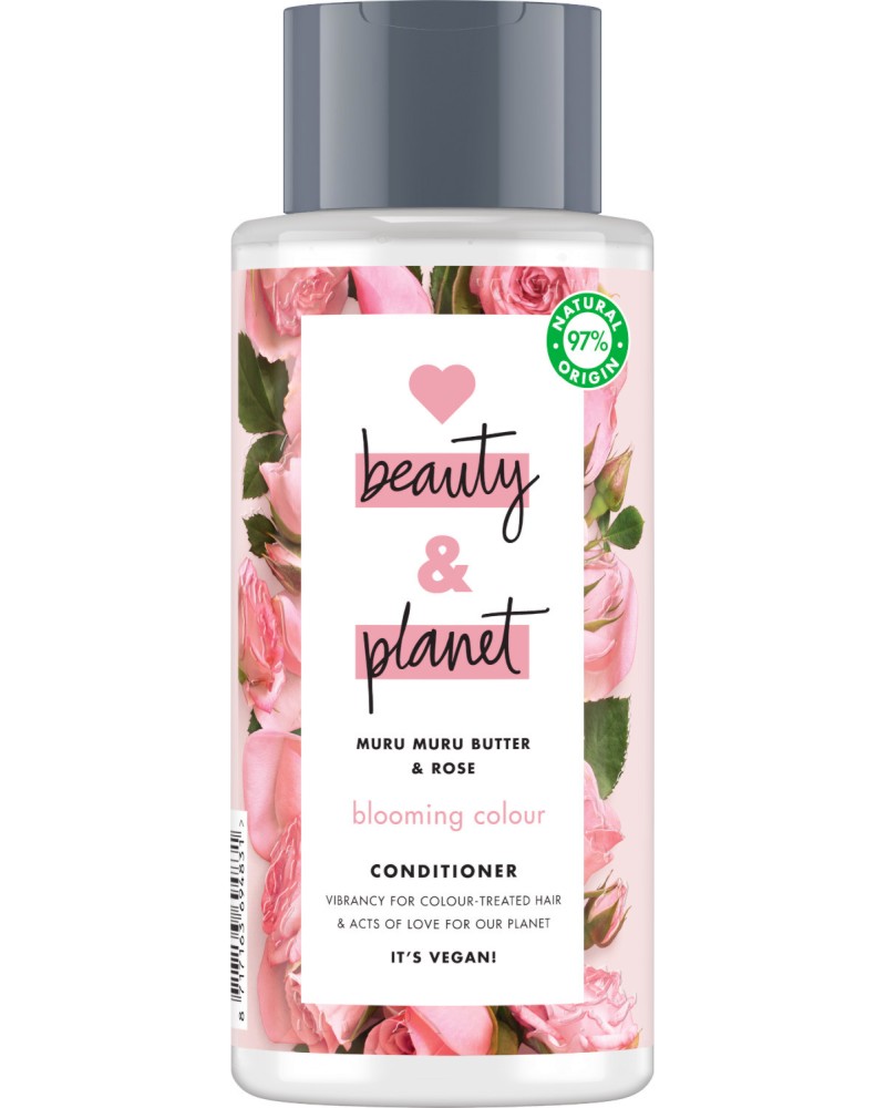 Love Beauty and Planet Blooming Colour Conditioner -       "Murumuru Butter & Rose" - 