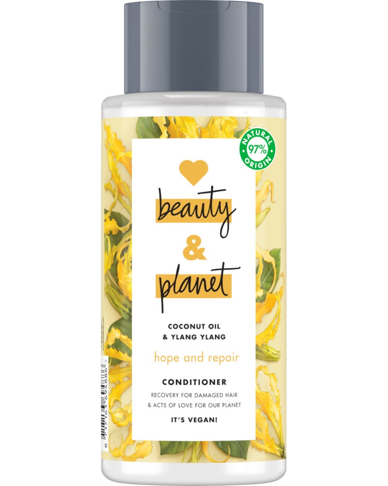 Love Beauty and Planet Hope and Repair Conditioner -        "Coconut Oil & Ylang Ylang" - 