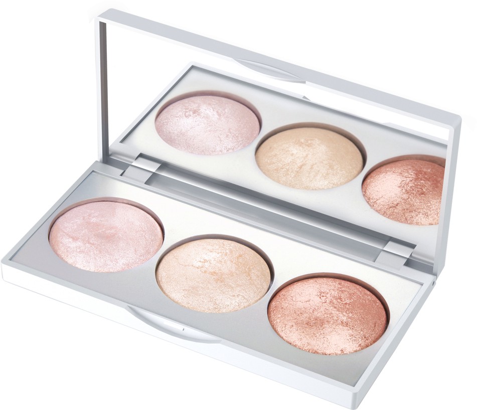 Golden Rose Strobing Highlighter Palette -     - 