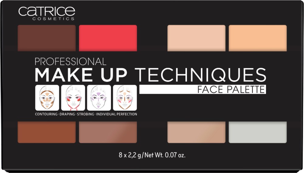 Catrice Professional Make Up Techniques Face Palette -      - 