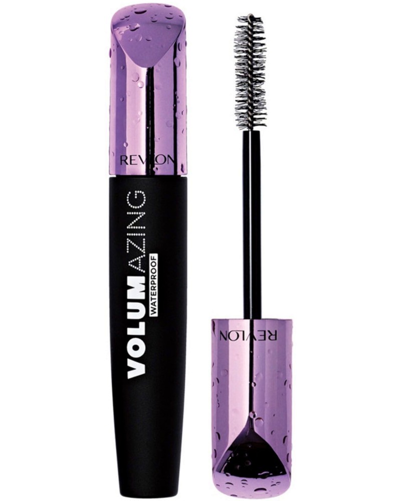 Revlon Volumazing Waterproof Mascara Blackest Black Revlon Volumazing Waterproof Mascara Blackest Black - Водоустойчива спирала за обемни мигли - спирала