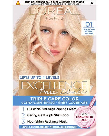 L'Oreal Excellence Pure Blonde Ultra-Lightening -    - 