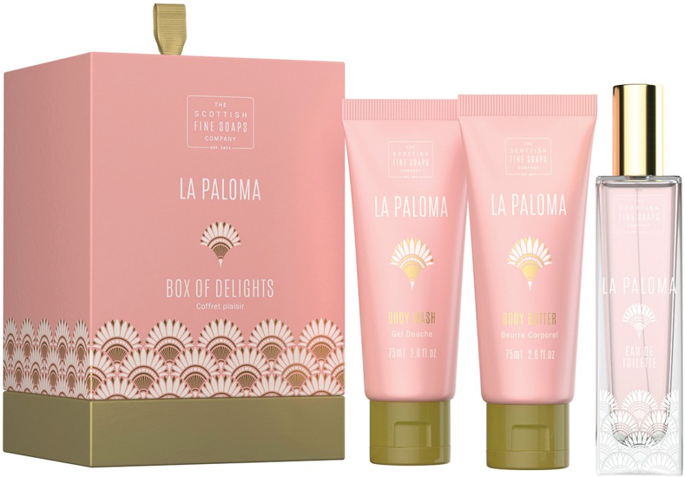 Scottish Fine Soaps La Paloma Box of Delights - �������� ��������� �������� � ��������� �� ���� �� ������� "La Paloma" - �������